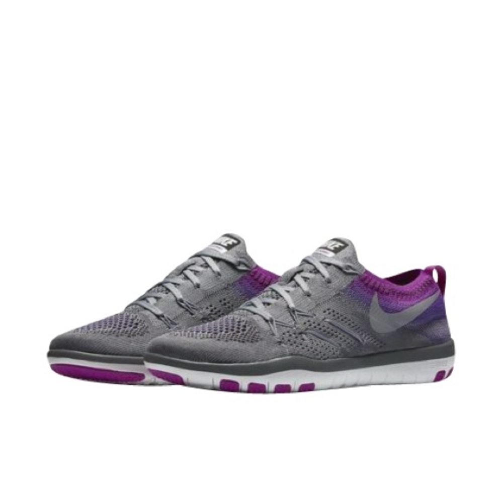Nike Free TR Focus Flyknit Grey Purple